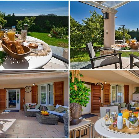 Elegant-Cosy 2P55M2 Dans Bas De Villa Provencale ! Villeneuve-Loubet Esterno foto
