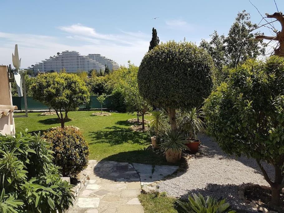 Elegant-Cosy 2P55M2 Dans Bas De Villa Provencale ! Villeneuve-Loubet Esterno foto
