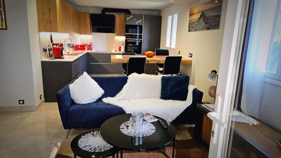 Elegant-Cosy 2P55M2 Dans Bas De Villa Provencale ! Villeneuve-Loubet Esterno foto