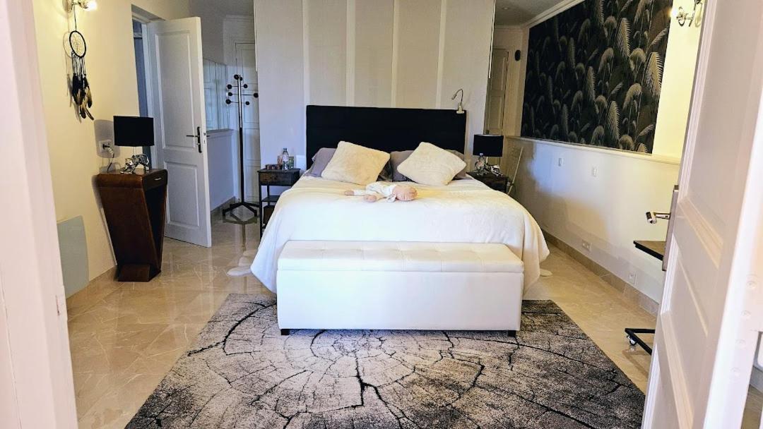 Elegant-Cosy 2P55M2 Dans Bas De Villa Provencale ! Villeneuve-Loubet Esterno foto