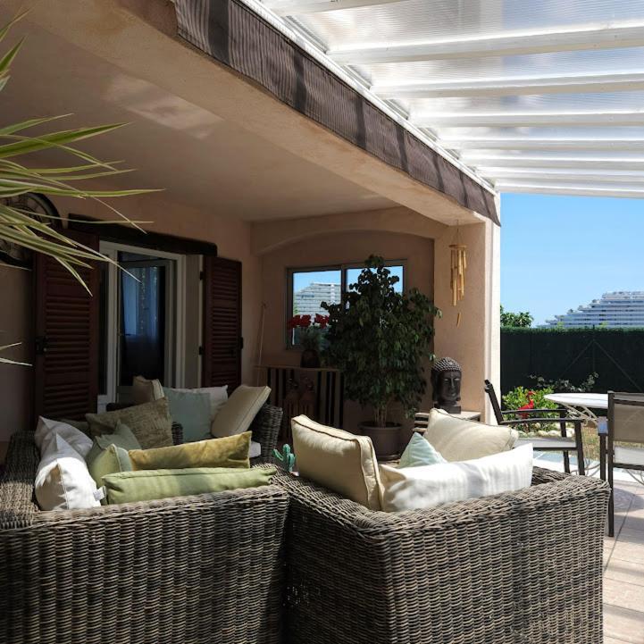 Elegant-Cosy 2P55M2 Dans Bas De Villa Provencale ! Villeneuve-Loubet Esterno foto
