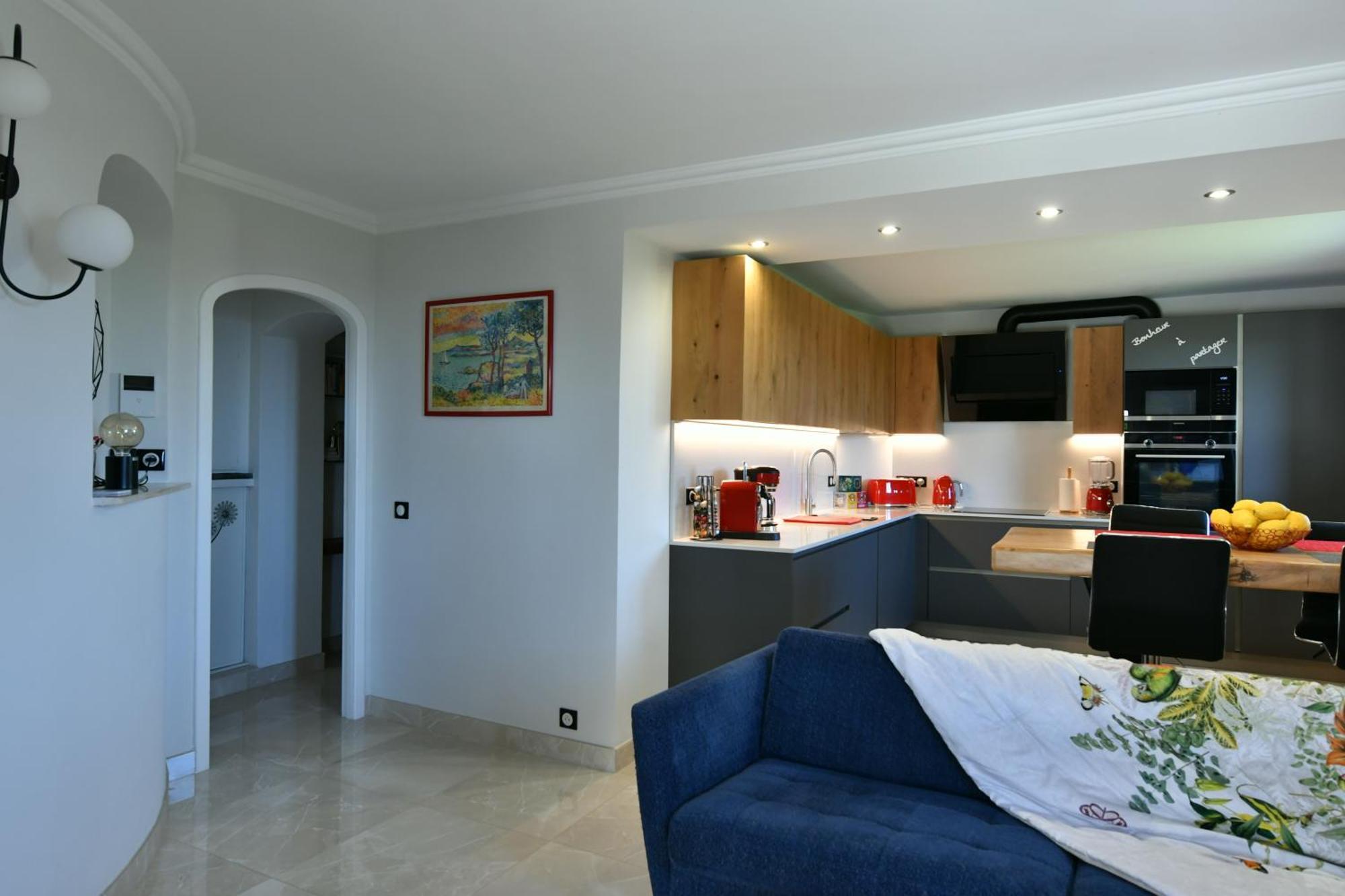 Elegant-Cosy 2P55M2 Dans Bas De Villa Provencale ! Villeneuve-Loubet Esterno foto