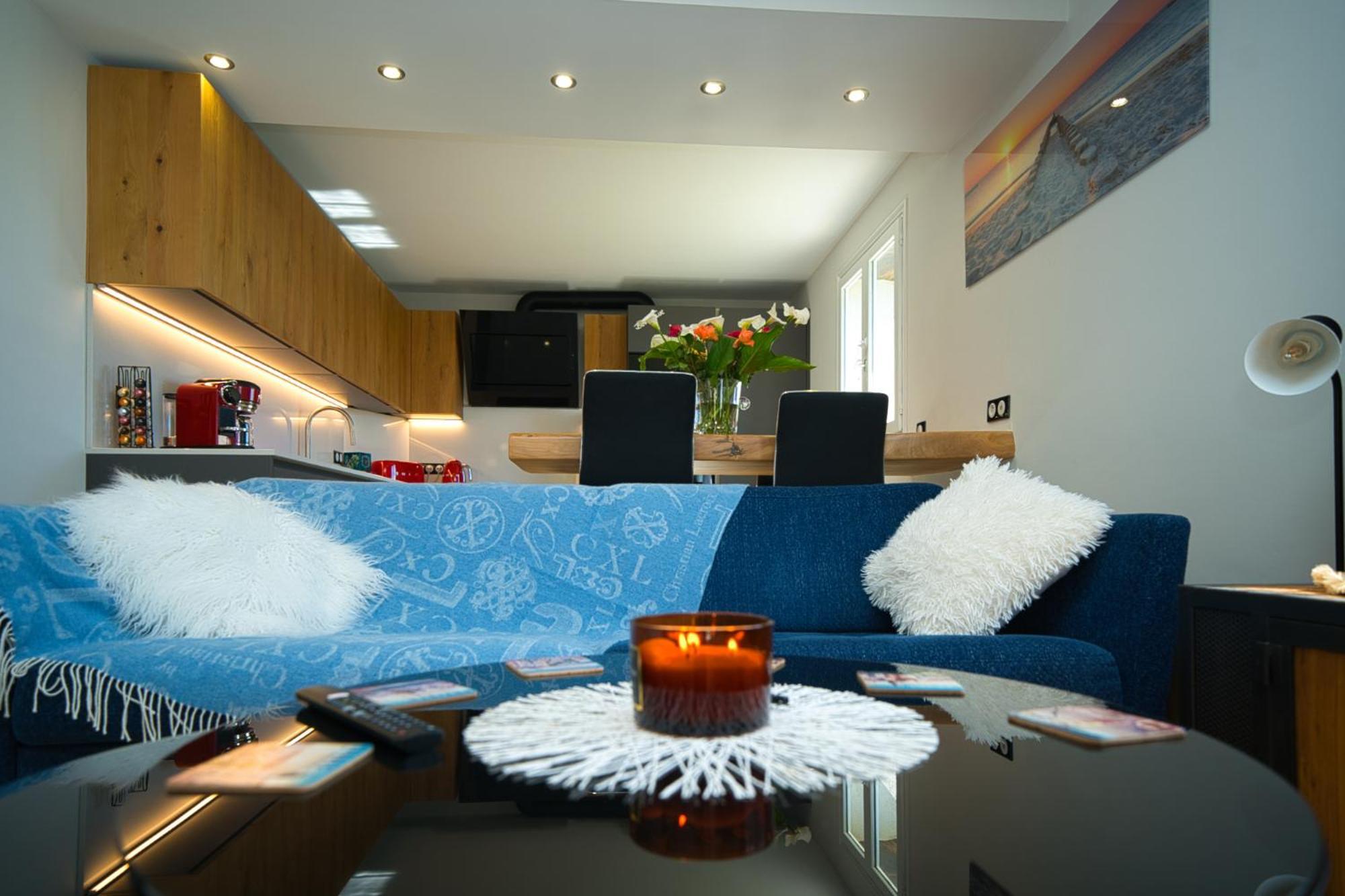 Elegant-Cosy 2P55M2 Dans Bas De Villa Provencale ! Villeneuve-Loubet Esterno foto