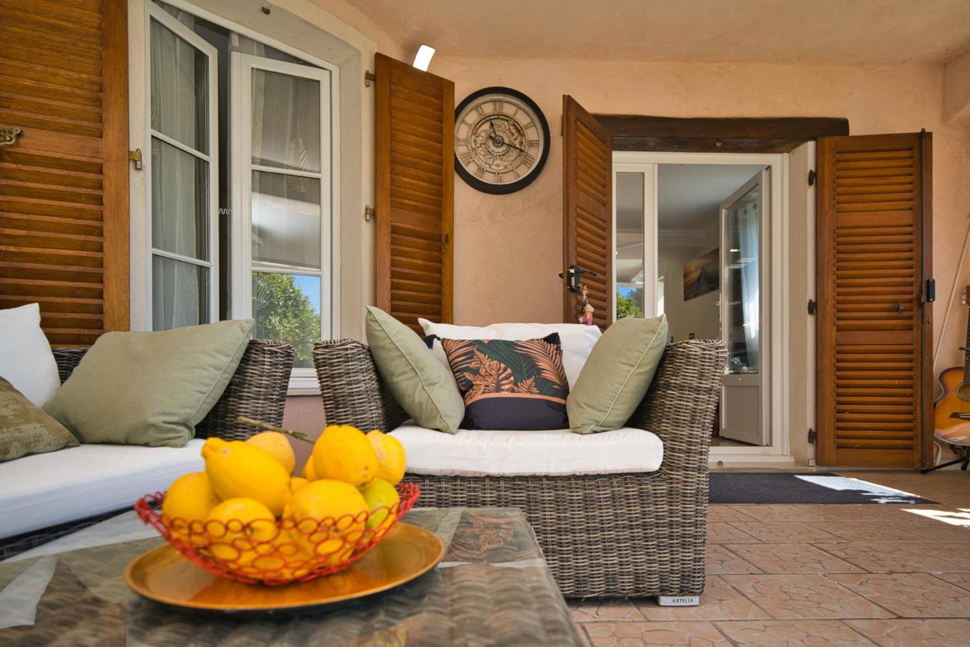 Elegant-Cosy 2P55M2 Dans Bas De Villa Provencale ! Villeneuve-Loubet Esterno foto
