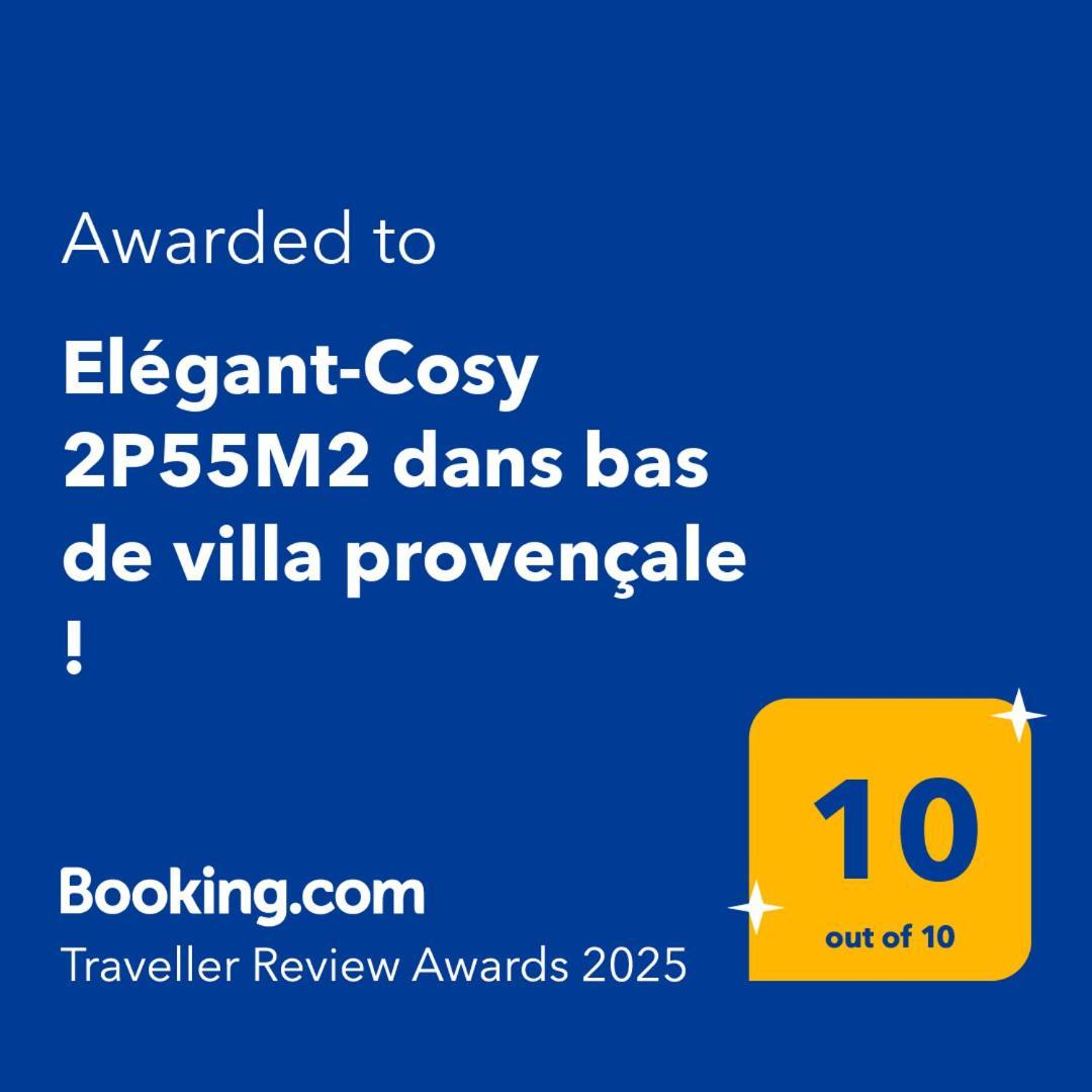 Elegant-Cosy 2P55M2 Dans Bas De Villa Provencale ! Villeneuve-Loubet Esterno foto